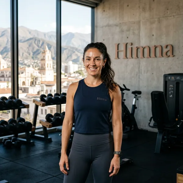 Profé Sofía Ríos, entrenadora funcional de HIMNA